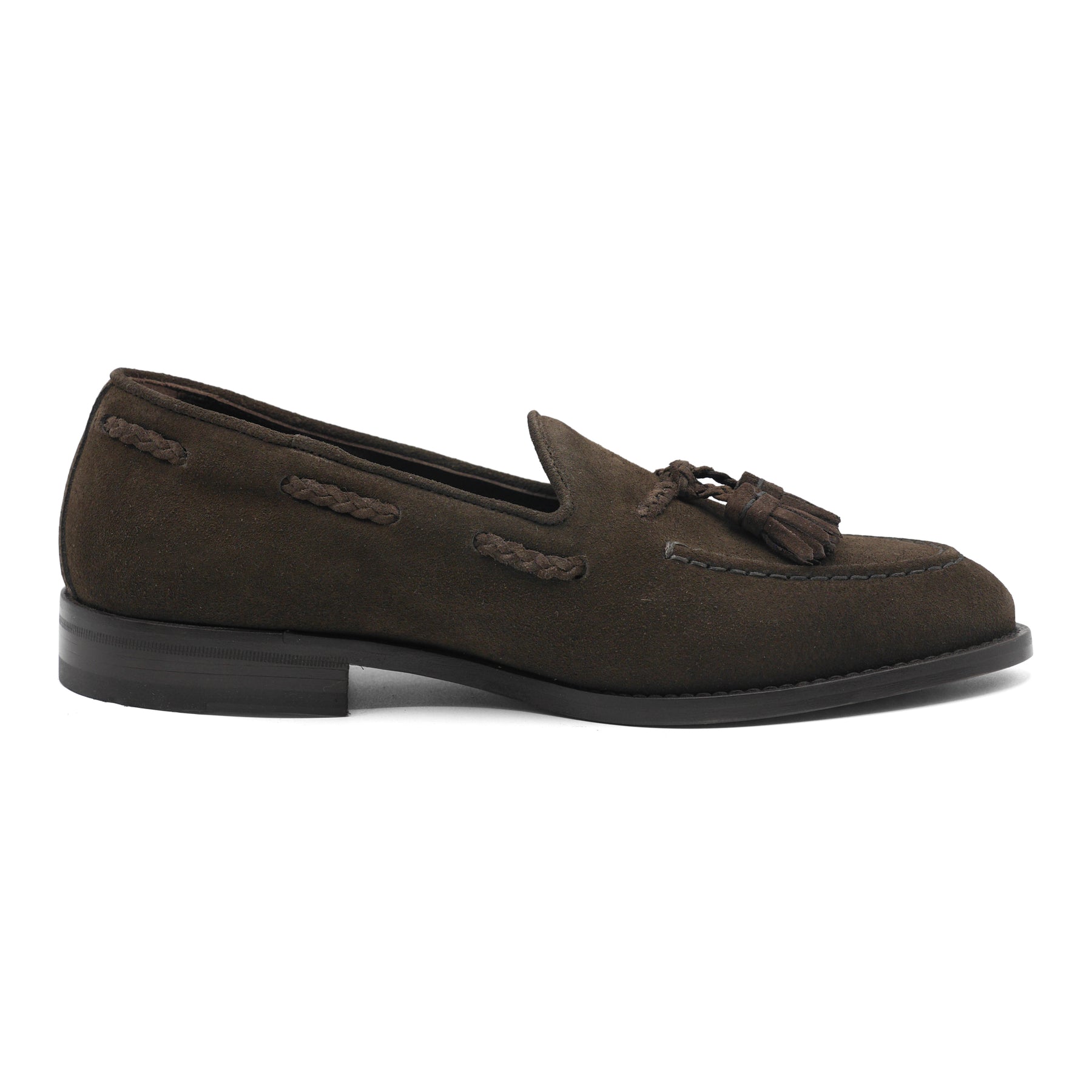 PM0H2 - Classic Brown Suede Loafer